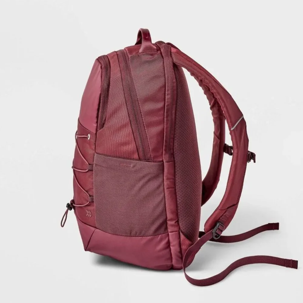 21L Sporty Backpack - All In Motion Maroon: Elementary School Water-Resistant